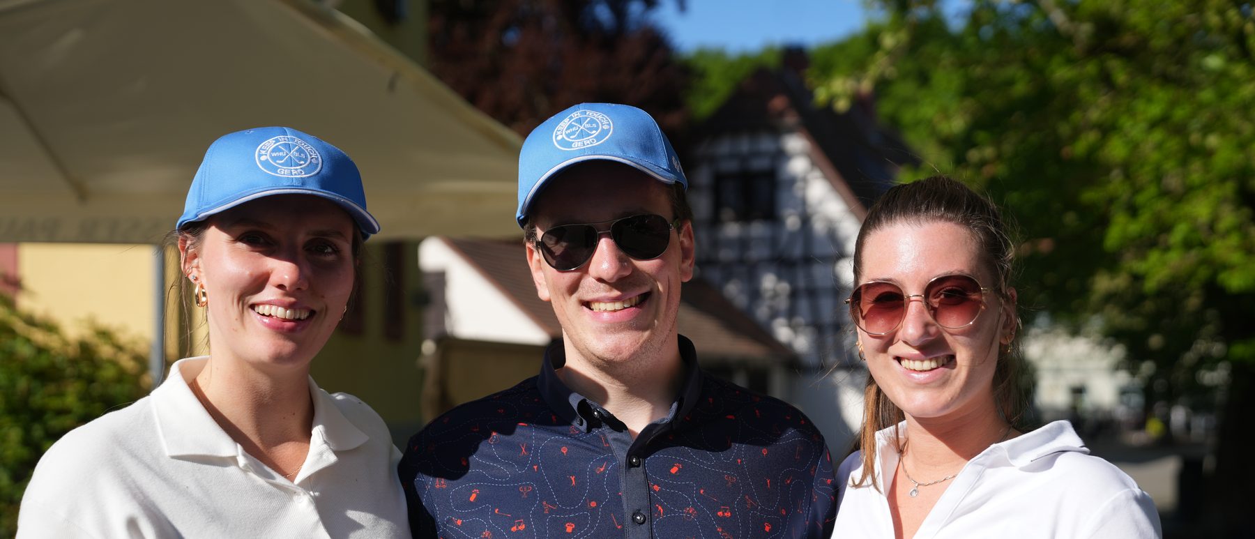 Das SkyTimo-Team beim Golfevent